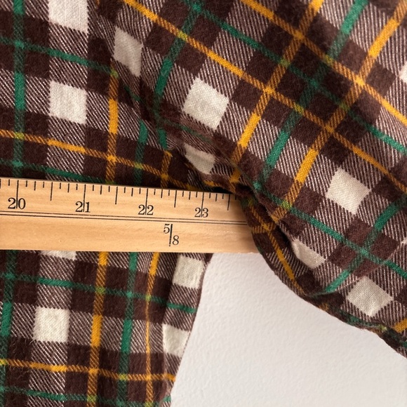 Vintage VAL MARK permanent press plaid flannel XL - Picture 5 of 6